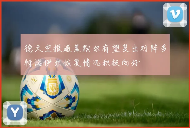 德天空报道莱默尔有望复出对阵多特诺伊尔恢复情况积极向好